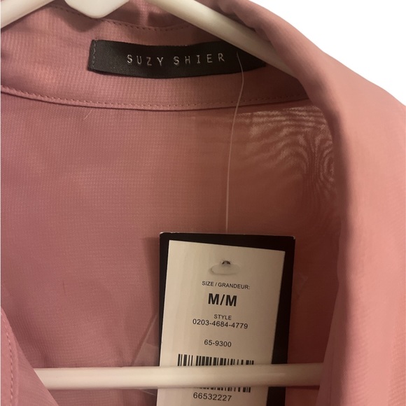 SALE !!!! NWT SUZY SHIER PINK BLOUSE 🔥🔥🔥🔥 - Picture 8 of 8
